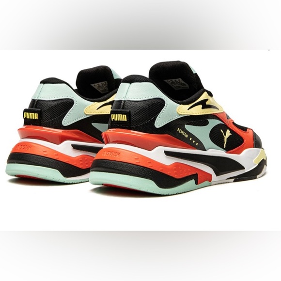 Puma Rs Fast FR Running Shoes Men’s Size 8 Low Top Sneakers Multi Color - Picture 4 of 11